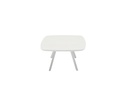 Mesa  de centro Anmore  alu blanco