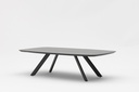 Mesa  de centro Anmore  alu antracita