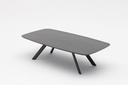 Mesa  de centro Anmore  alu antracita