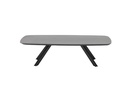 Mesa  de centro Anmore  alu antracita