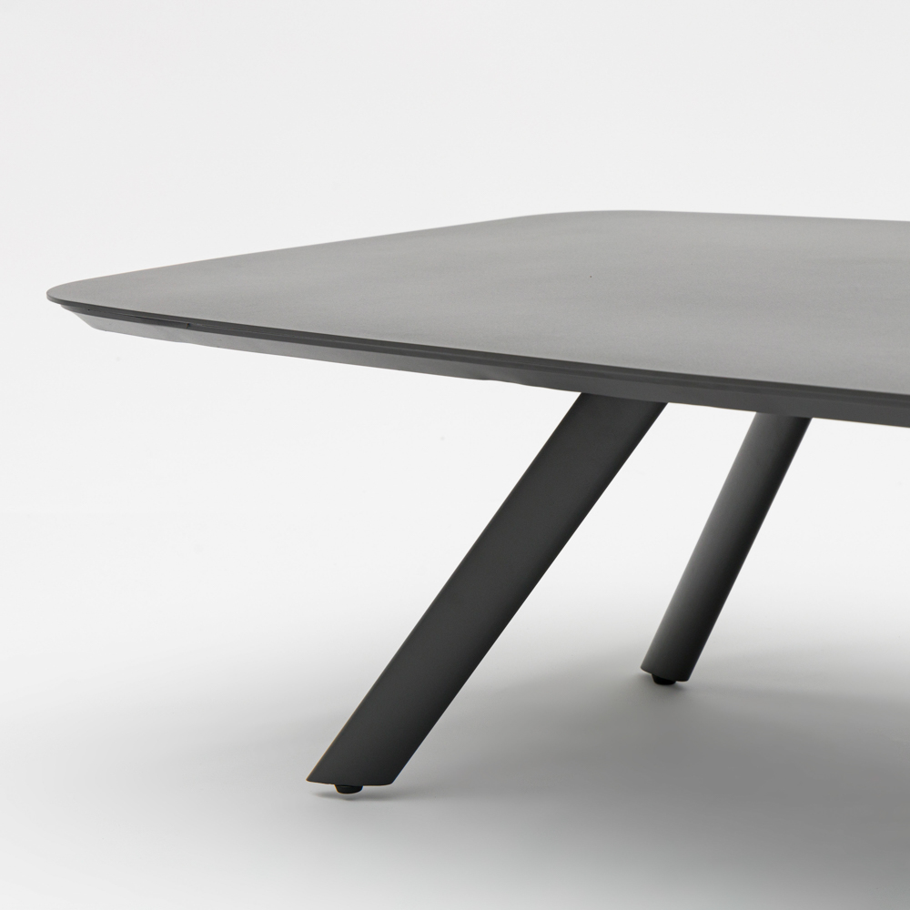 Mesa  de centro Anmore  alu antracita