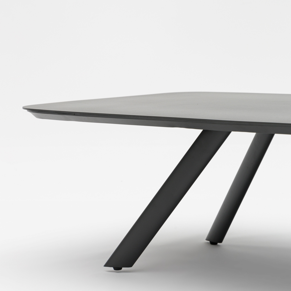 Mesa  de centro Anmore  alu antracita
