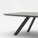 Mesa  de centro Anmore  alu antracita