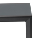 Mesa extensible ORICK 100*150/225 alum.antracita  cristal antracita