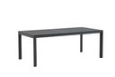 Mesa extensible ORICK 100*200/300 alum.antracita  cristal antracita