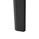 Mesa extensible ORICK 100*200/300 alum.antracita  cristal antracita