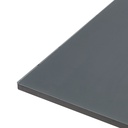 Mesa extensible ORICK 100*200/300 alum.antracita  cristal antracita
