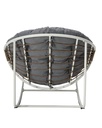 Butaca balancin Bely aluminio y rattan sintetico