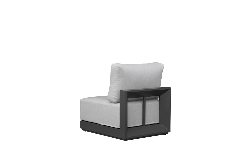 Modulo ampliacion Onix. Aluminio antracita cojineria gris medio