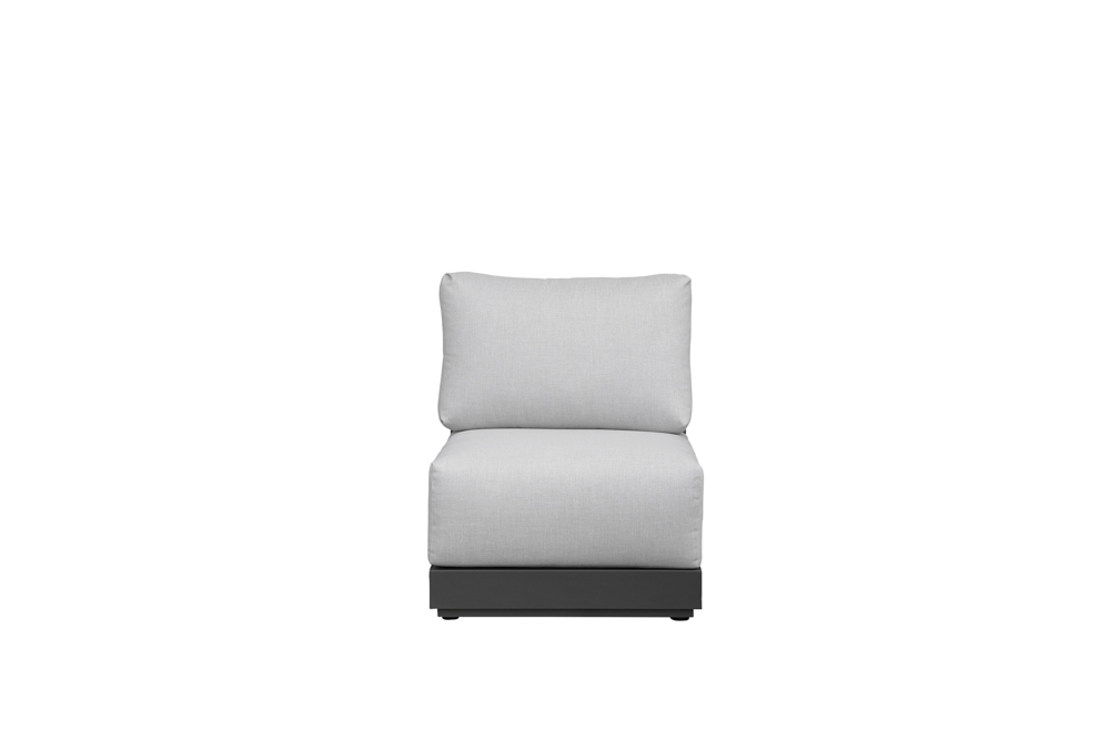 Modulo ampliacion Onix. Aluminio antracita cojineria gris medio
