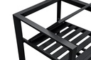 sillon de comedor Onix. Aluminio antracita y cojineria gris medio