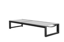 Tumbona Onix aluminio antracita textilene gris medio