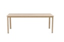 Mesa de comedor Harmony 200*88cm  aluminio efecto madera