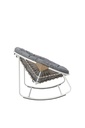 Butaca balancin Bely aluminio y rattan sintetico