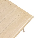 Mesa de centro Harmony aluminio efecto  madera