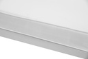 Sofa 3 plazas Niland aluminio blanco y cojineria blanca