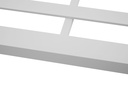 Sofa 3 plazas Niland aluminio blanco y cojineria blanca