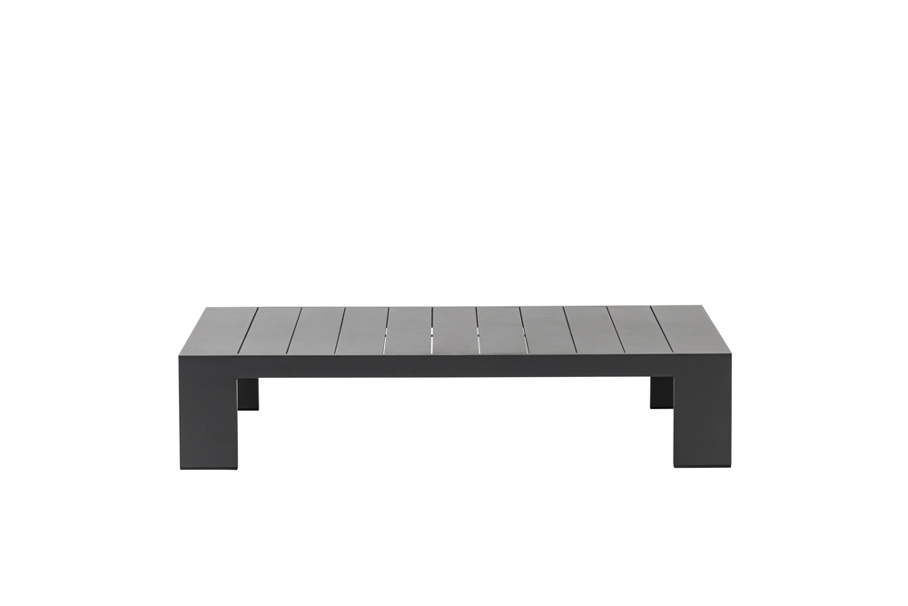 Mesa de centro Ione aluminio antracita.