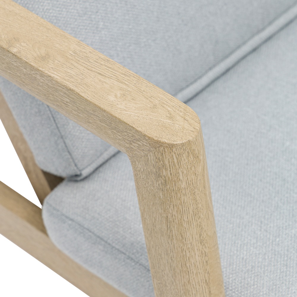 Tumbona Harmony aluminio efecto madera.