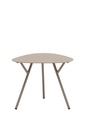 Mesa auxiliar Galt diam.60 aluminio taupe