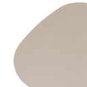 Mesa auxiliar Galt diam.60 aluminio taupe