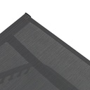 Tumbona Galt aluminio antracita y textilene antracita