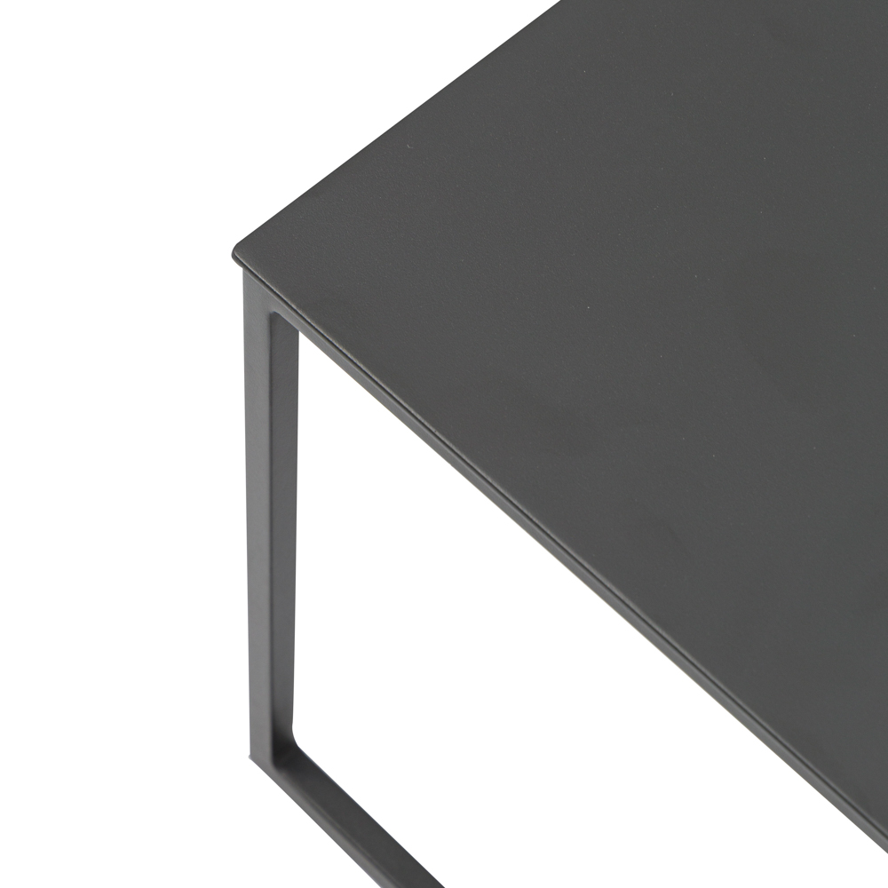 Mesa auxiliar Davis aluminio antracita