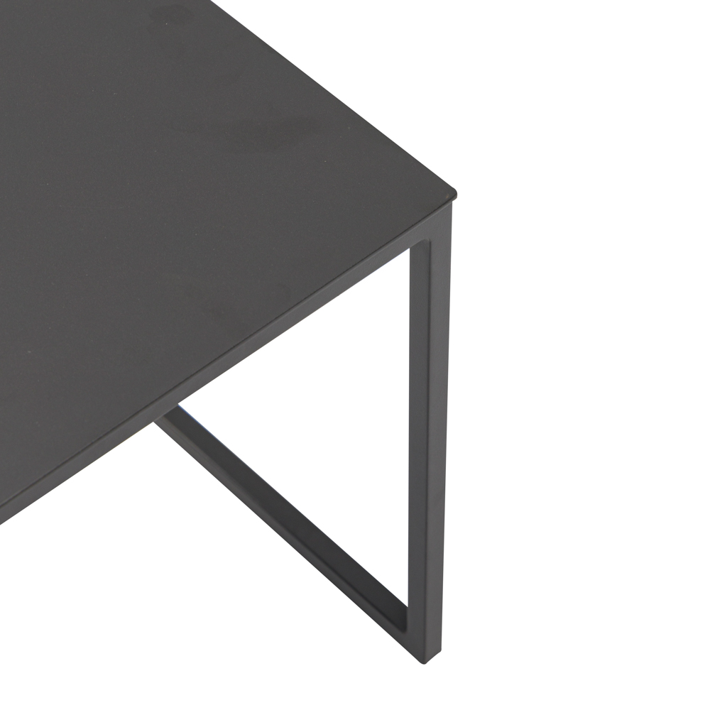 Mesa auxiliar Davis aluminio antracita