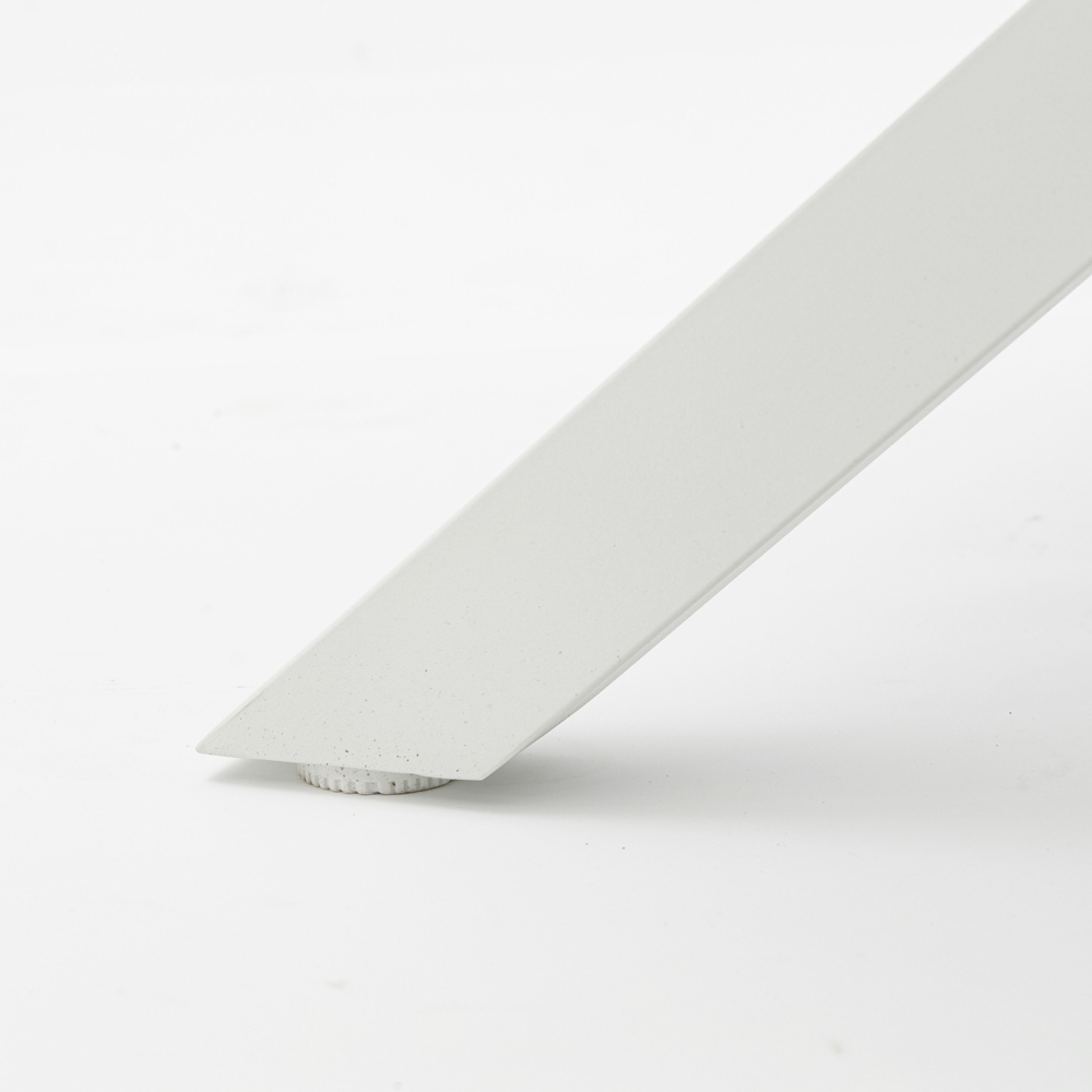 Mesa redonda Yowah aluminio blanco diam.120cm
