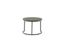 Set mesas auxiliares albury aluminio antracita.
