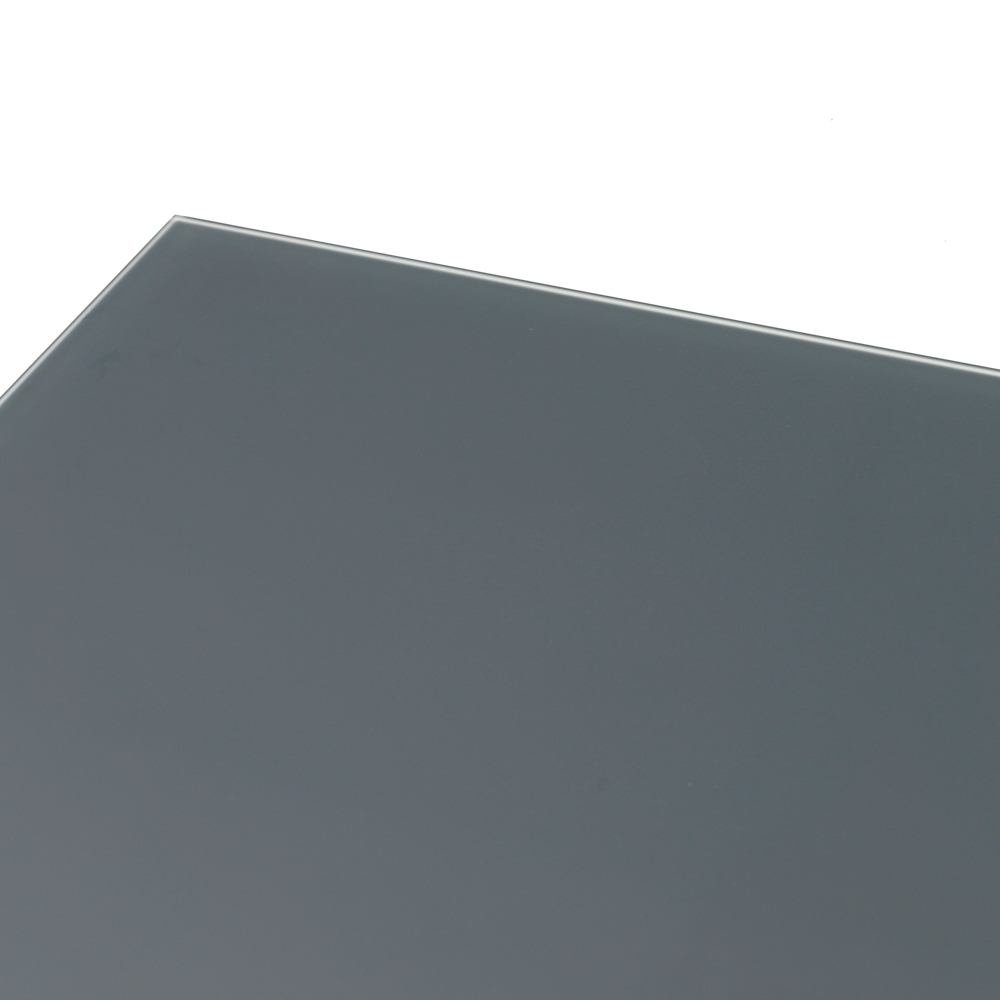 Mesa de comedor Adin 200*90 alum.antracita  cristal antracita