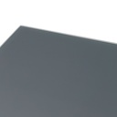 Mesa de comedor Adin 200*90 alum.antracita  cristal antracita
