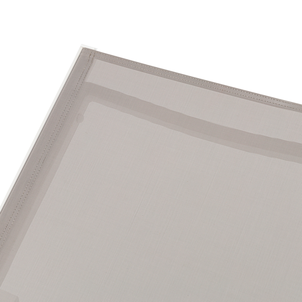 Tumbona Bangor aluminio blanco y textilene gris claro