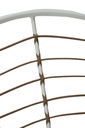 Butaca balancin Bely aluminio y rattan sintetico