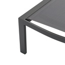 Tumbona Bangor aluminio antracita y textilene antracita