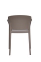 Silla con brazos Roy taupe