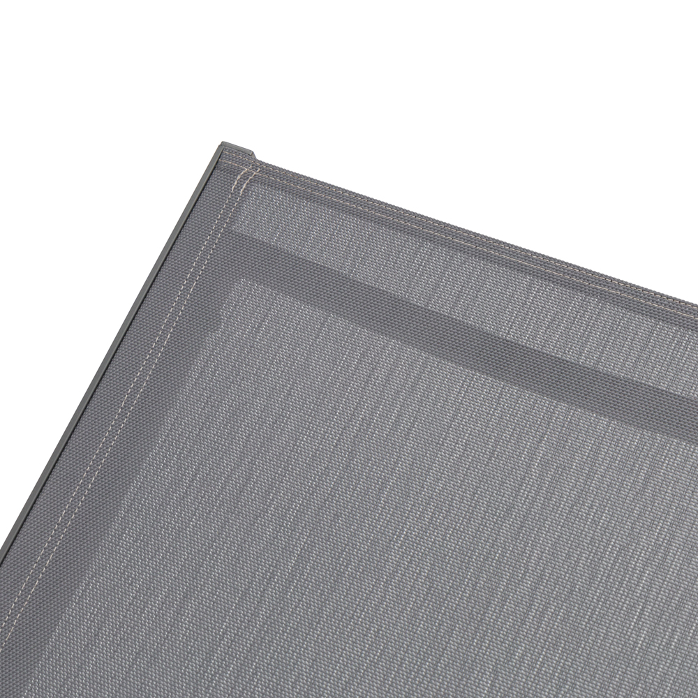 Tumbona Bangor aluminio antracita y textilene antracita