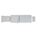 Cojin para tumbona Danao 50x190x5cm color gris claro