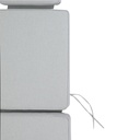 Cojin para tumbona Danao 50x190x5cm color gris claro