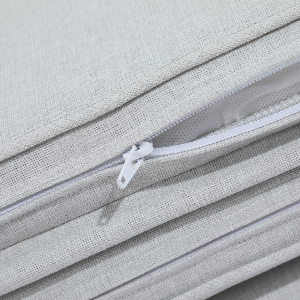 Cojin para tumbona Danao 50x190x5cm color gris claro