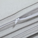 Cojin para tumbona Danao 50x190x5cm color gris claro