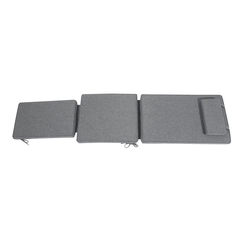 Cojin para tumbona Danao 50x190x5cm color gris marino