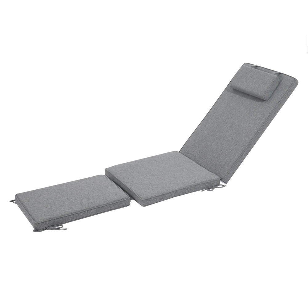 Cojin para tumbona Danao 50x190x5cm color gris marino