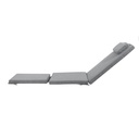 Cojin para tumbona Danao 50x190x5cm color gris marino