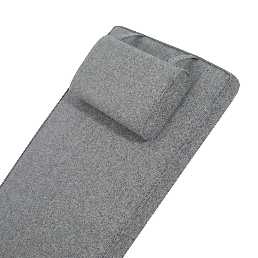 Cojin para tumbona Danao 50x190x5cm color gris marino