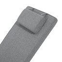 Cojin para tumbona Danao 50x190x5cm color gris marino