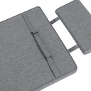Cojin para tumbona Danao 50x190x5cm color gris marino