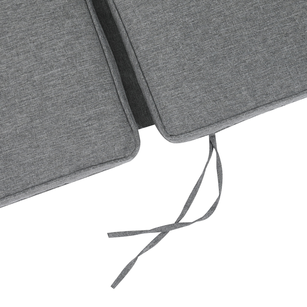 Cojin para tumbona Danao 50x190x5cm color gris marino