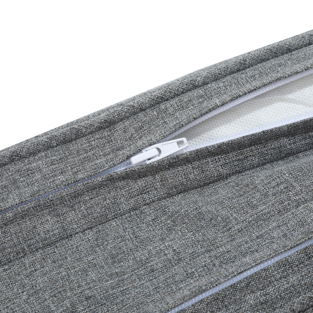 Cojin para tumbona Danao 50x190x5cm color gris marino