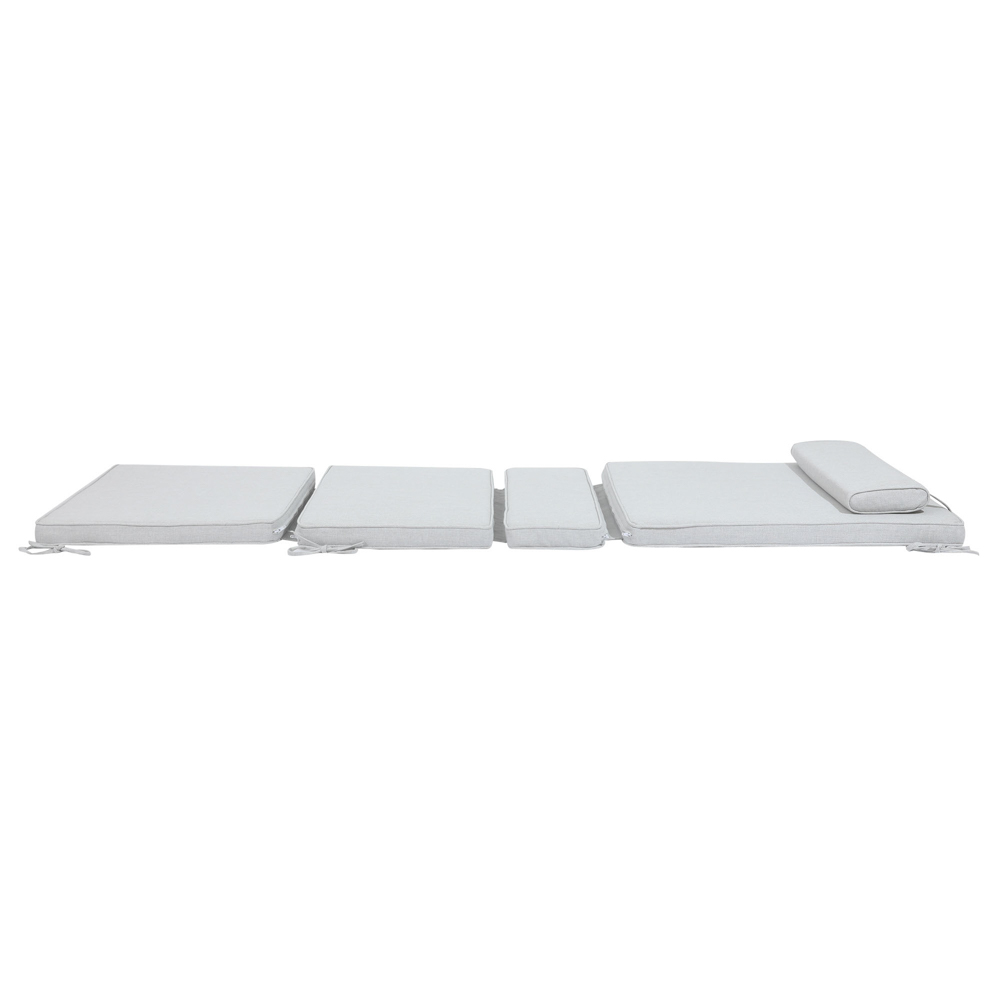 Cojin para tumbona Mati 50x180x5cm color gris claro